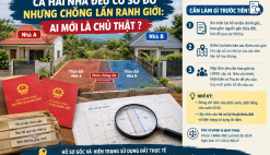 HAI NHÀ ĐỀU CÓ SỔ ĐỎ NHƯNG BỊ CHỒNG LẤN RANH GIỚI: AI MỚI LÀ CHỦ ĐẤT?